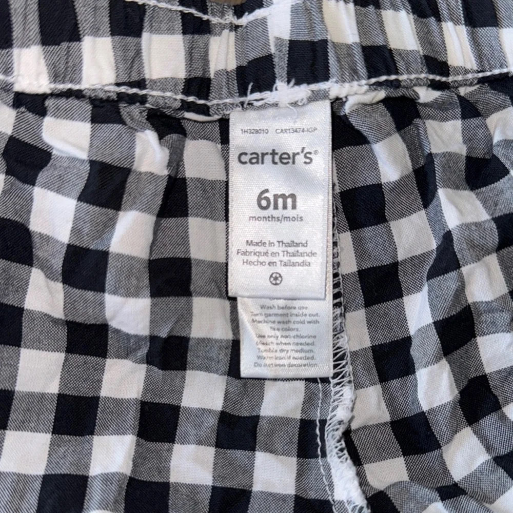 Carter’s Gingham Tank & Short 2-Piece Set | 6M